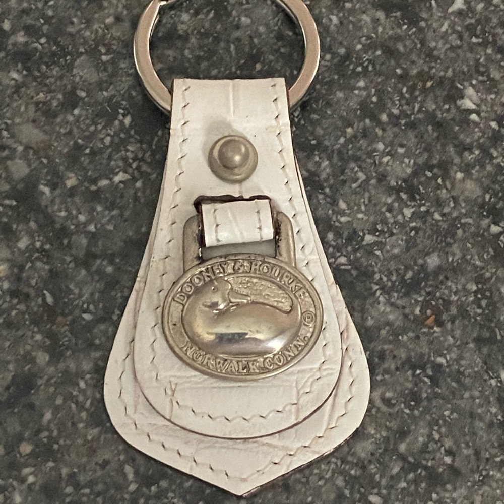 Dooney and Bourke key fob leather key chain